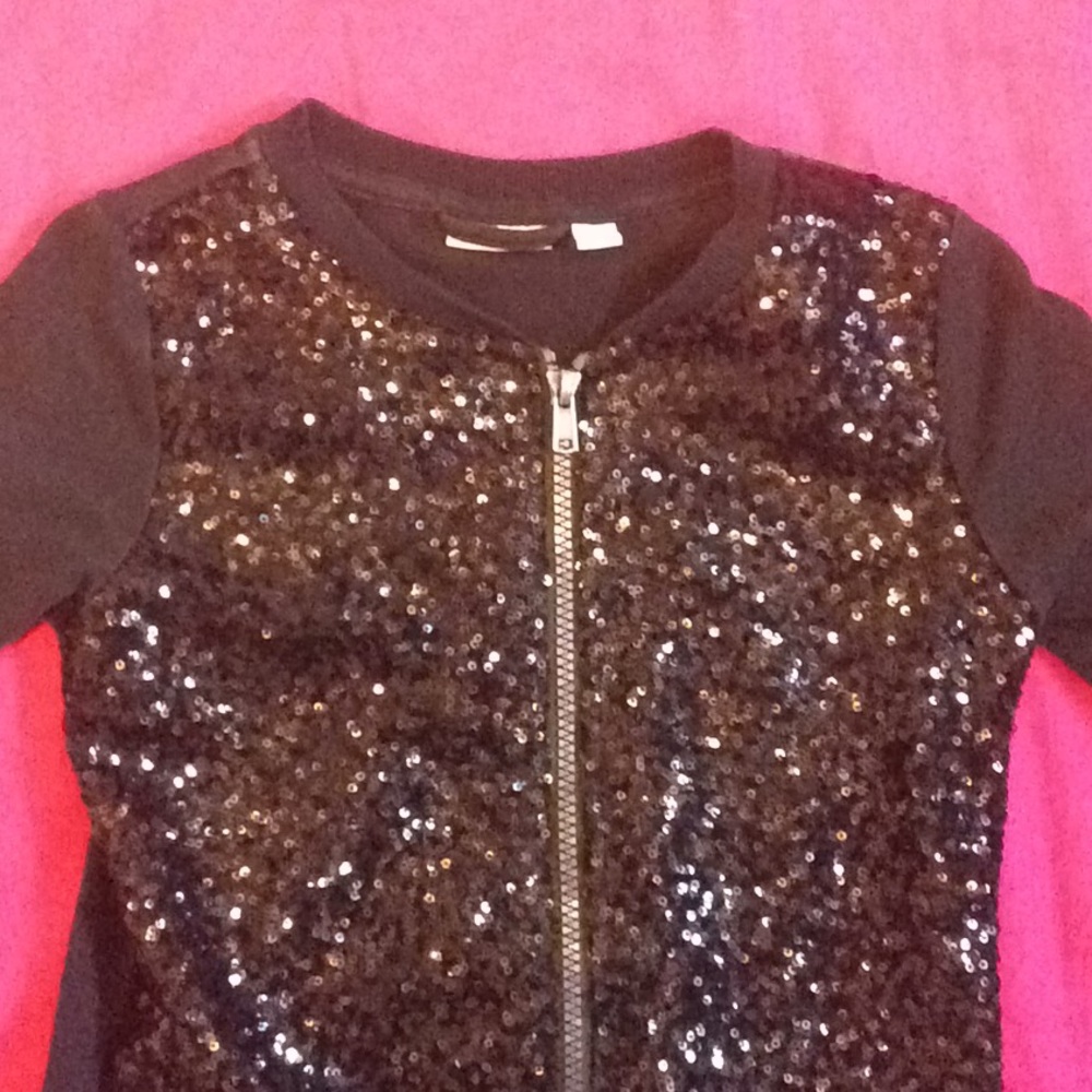 Sequin vest